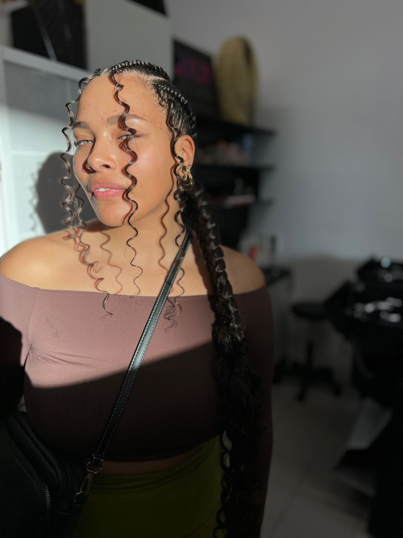 Braids und Styling im Salon