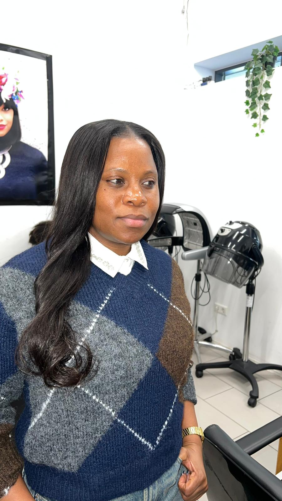 Extensions und Perücken-Styling